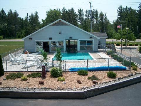 Bells Melody Motel Mackinaw Stadt Exterior foto